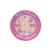 Hübsch-rosa Halloween Einladung