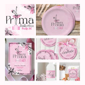 Prima Ballerina Birthday Plate Pappteller