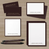 Elegante Burgundy Gold Business Card Visitenkarte
