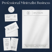 Professioneller Minimalistischer Geschäftspreis Geschenkanhänger