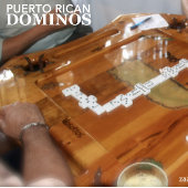 Puerto Rico Domino Pappteller