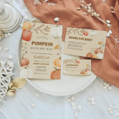 Fall Baby Dusche Einladung Pumpkin