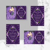 Lila Rose Silver Geometric Sweet 16 Poster