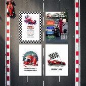 Maßgeschneidertes Zahlenkraftwagen Aufkleber