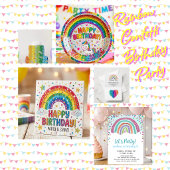 Magical Rainbow birthday party Paper Pappbecher