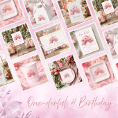 Rainbow Onederful 1st Birthday Wrapping Geschenkpapier