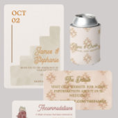 Website mit Karte für Hochzeitspapiere