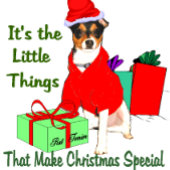 Rat Terrier Christmas Geschenkpapier Set