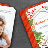 Weihnachtsbaum Snowflake Swirt Weihnachtslabel Adressaufkleber