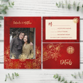 QR-Code-UAWG online für Hochzeiten Begleitkarte (Personalisiere diese Kollektion eines unabhängigen Creators.)