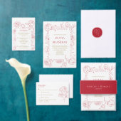 Elegante Hochzeitsfeier Einladung (Personalisiere diese Kollektion eines unabhängigen Creators.)