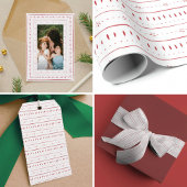 Red Pottery Foto Folien Feiertagskarte