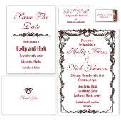 Save The Date Flat Announcement Card Ankündigung