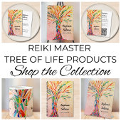 Rainbow Tree Reiki Master Fotodruck