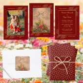 Religiöse Faith Hope Wohltätigkeit Blumenkreuz Ost Quadratischer Aufkleber