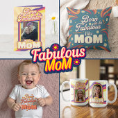 Inspiration Mama Zitat Retro 70er Typografie Foto Kaffeetasse