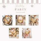 Retro Basketball Trophy Birthday Einladung