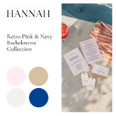 Bachelorette Retro Moderne Minimalistische Bridesm T-Shirt