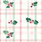 Pink Green Retro Muster Weihnachten Geschenkpapier