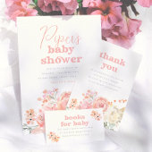 Retro Blumen Boho Mädchen Baby-Party Serviette