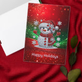 Christmas Address Self-inking Stamp Permastempel (Personalisiere diese Kollektion eines unabhängigen Creators.)