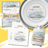 Rock the Yacht Shot Glass Gastgeschenk Schnapsglas