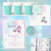 Roller Skate Happy Birthday Geschenkpapier