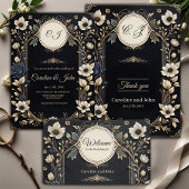 Romantische, helle Blume auf tiefblauem Hintergrun Krawatte