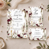 Romantischer Cello-Garten-Eleganz-Hochzeit Save The Date