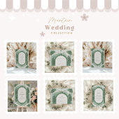 Romantische Waldlandschaft Save The Date