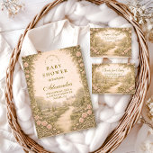 Romantic Garden Estate Diapper Raffle  Begleitkarte