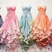 Brautkleidstil Begleitkarte