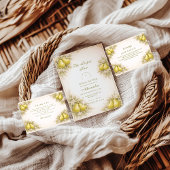 Romantische Birnengarten-Brautparty Serviette