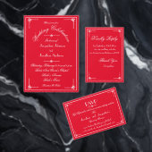 Elegante Script Wedding Website E-Mail RSVP Karte (Personalisiere diese Kollektion eines unabhängigen Creators.)