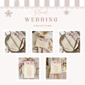 Romantic Spring Blossom Wedding RSVP Karte