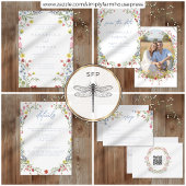 Romantic Spring Wildflower Garden Wedding Einladung