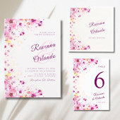 Pfingstrosenrose Romantik Kunst Hochzeit Serviette