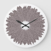 Collection Roseplatine® Design Große Wanduhr (Vorderseite)