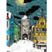 Rothenburg ob der Tauber Deutschland zu Weihnachte Magnet