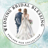 Rustikales Classic Boho Floral Brautparty Mittlere Geschenktüte