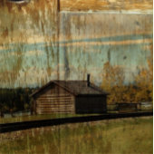 Vintager Western Visitenkarte