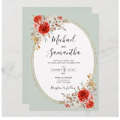 Rustikale Rose Weinetikett