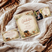 Ländliche Cowgirl-Abschlussfeier Einladung