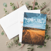 Ländlicher goldener Weizen Sommer Land Natur sonne Jeansjacke (Personalisieren Sie die Kollektion dieses unabhängigen Creators. Test)