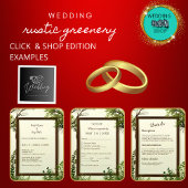 rustikale Foto Single Sitzkarte Dankeskarte