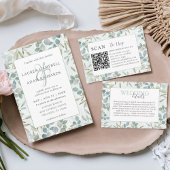 Eukalyptus Sage Green Wedding Tischnummer