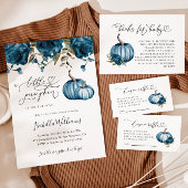 Blue Pumpkin Baby Dusche Pappteller