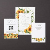 Budget Sunflowers Garden Save the Date (Personalisiere diese Kollektion eines unabhängigen Creators.)