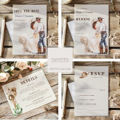 Rustikaler Western Ranch Hochzeitssonderwagen