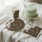 Boho Rustic Recipe Request Brautparty Begleitkarte